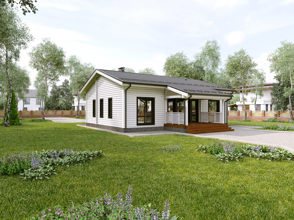 Каркасный дом VZ-805